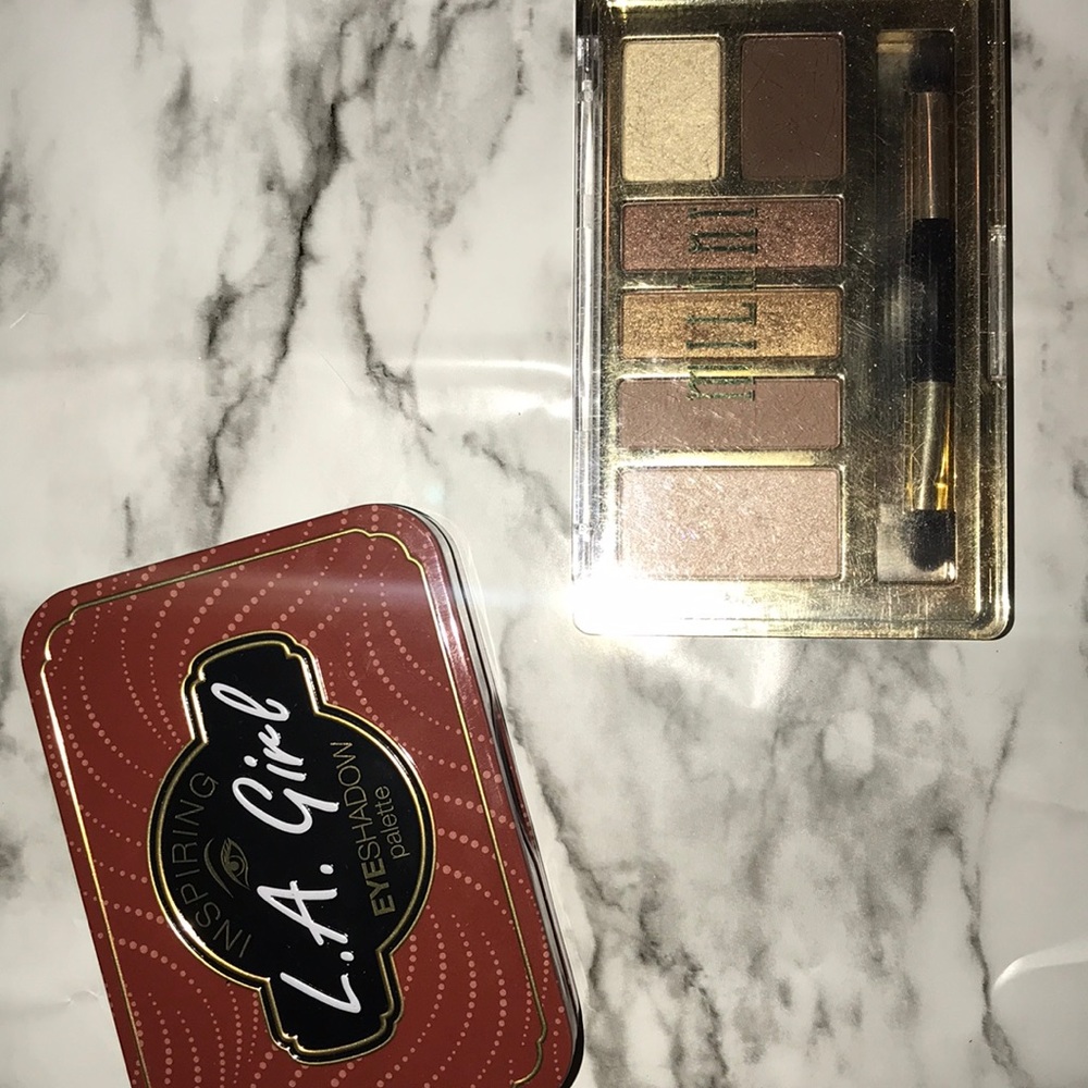 Two mini eyeshadow palettes